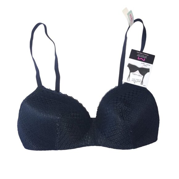 MaidenForm, Spandex Bras, Nylon, Black, for women, size 34C, NWT. - Picture 2 of 4
